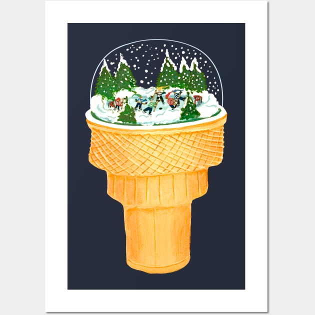 Sno-Cone Wall Art by BullShirtCo